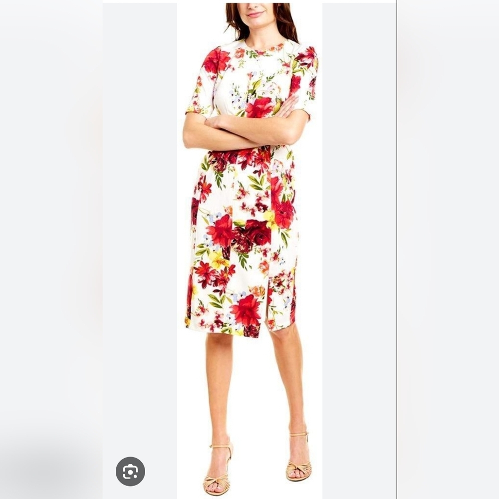 Taylor Floral Dress Size 10 NEW